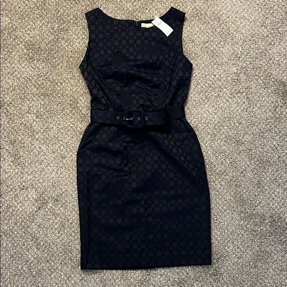 Banana Republic Black Sheath Mini Dress
